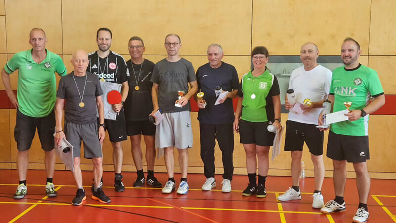 Unsere Champions vom Hobbyturnier