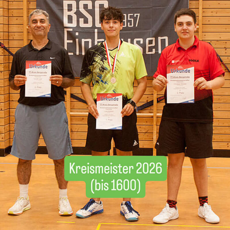 Loris Ahlheim ist Kreismeister!